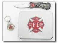 Firefighter w/ Tin Great Gift