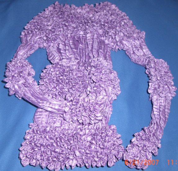 Poodle Popcorn Shirt - Lite Grape