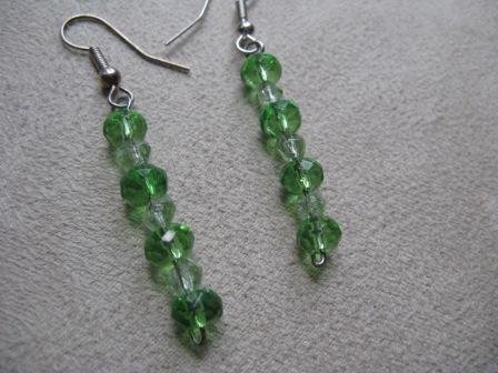 Sea Green Dangle Earrings