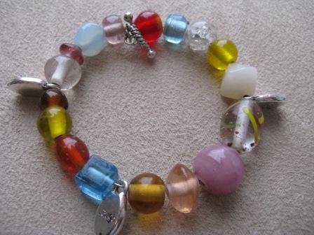 Live, Laugh, Love Rainbow Recovery Bracelet for Small Wrist