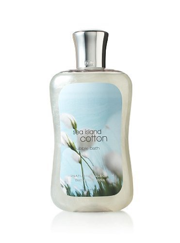 Bath and Body Works Signature Collection Sea Island Cotton Bubble Bath 10oz