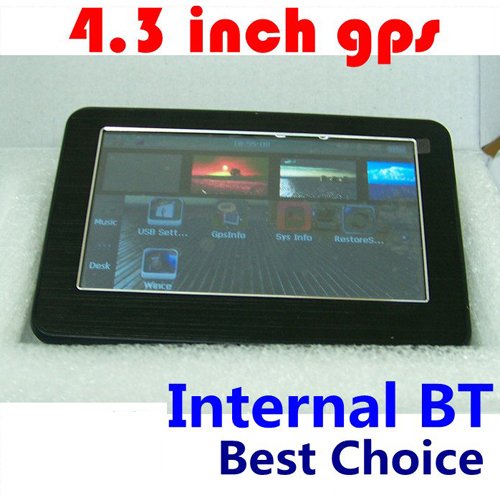 4.3 Inch Gps-4339( FM+free map+2GB TF card)