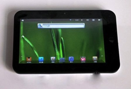 7 Inch Android 2.3 Tablet PC with Vimicro 1GHz CPU, 512MB RAM - V7