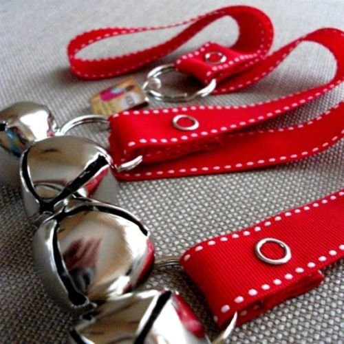 Dog House Training Bells-Red