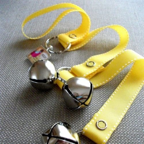 Dog House Training Bells-Yellow