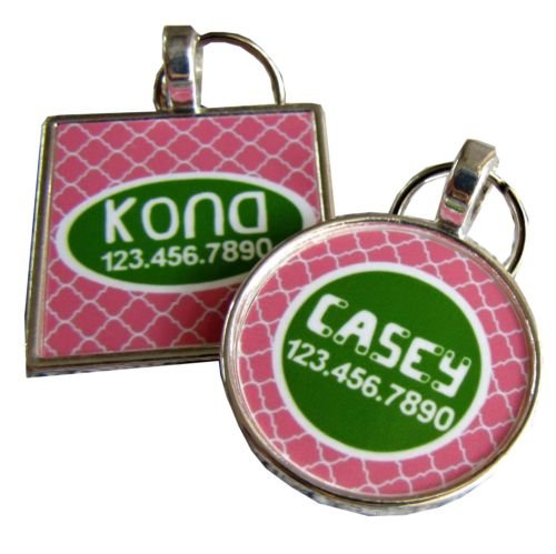 Garden Trellis Pet ID Tag