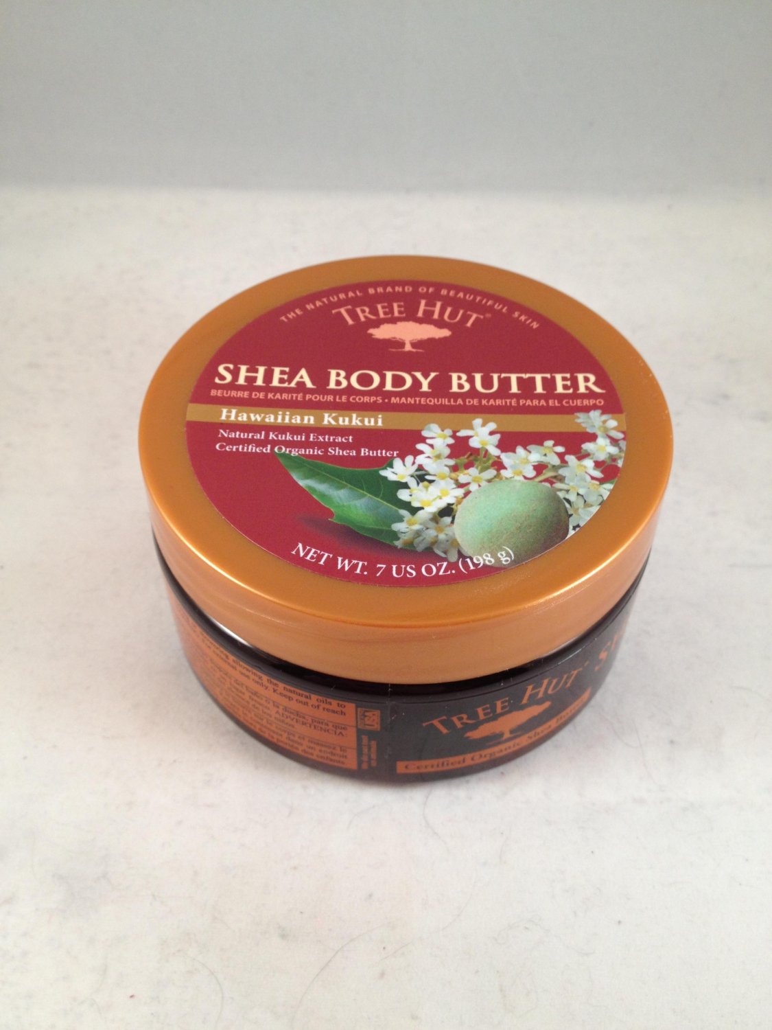 Tree Hut Shea Body Butter Hawaiian Kukui lotion cream