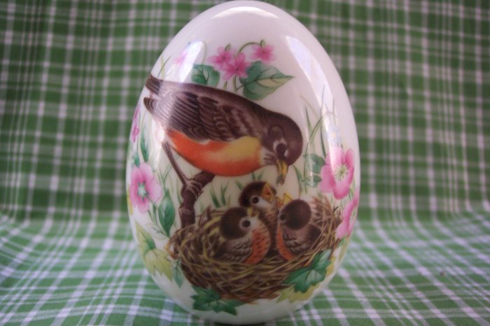 AVON Collectable Ceramic Egg, Every Spring Brings a New Beginning