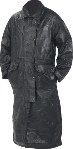 L Genuine Leather Cowboy Duster
