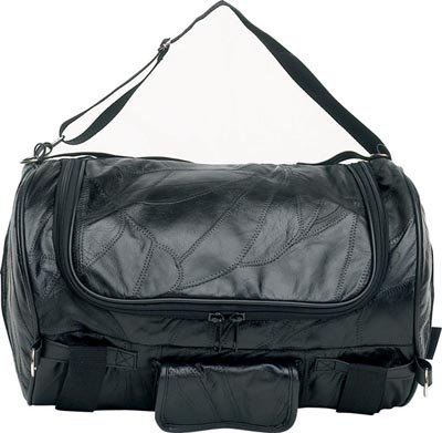 Lambskin Motorcycle Barrel Bag