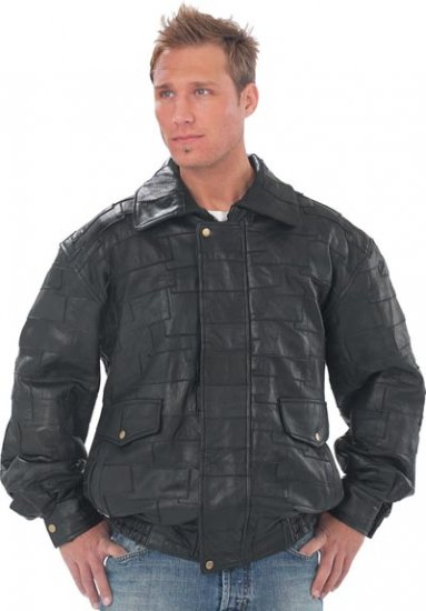 XXL Men's Lambskin "Bomber" Jacket