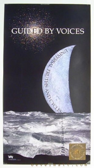 Guided By Voices 'UNIVERSAL TRUTHS' MINT Promotional Poster FREE SHIPPING