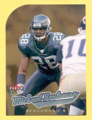 2005 Fleer Ultra Gold Medallion Michael Boulware Seahawks