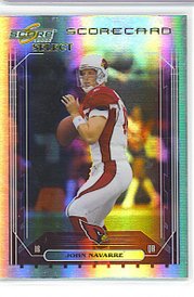 2006 Score Select John Navarre Scorecard 70/100 Cardinals