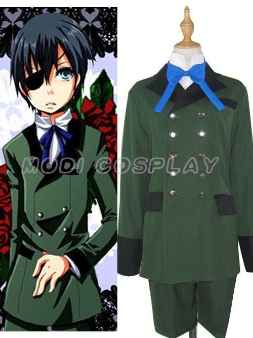 Black Butler Kuroshitsuji Ciel cosplay costume , all size