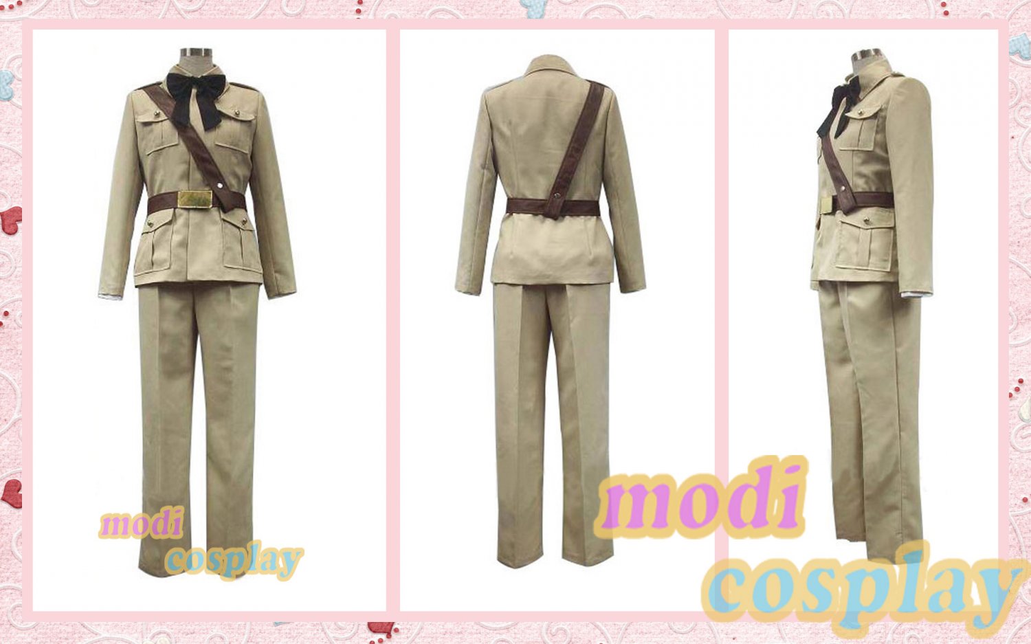 Axis Powers Hetalia Spain Suit Cosplay Costume