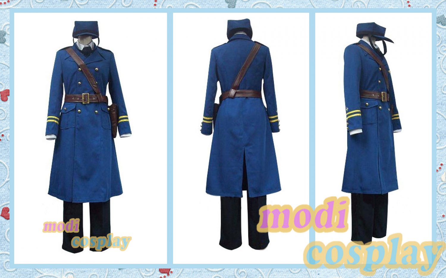Axis Powers Hetalia sweden anime cosplay all size