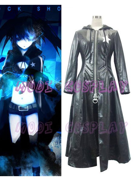 Vocaloid Miku Black Rock Shooter Anime cosplay Costume