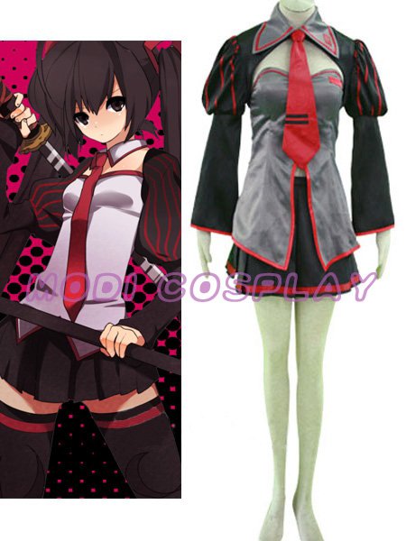 Vocaloid Zatsune Miku Cosplay Costume,all size