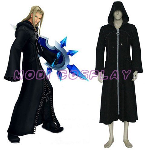 Kingdom Hearts Organization XIII Anime Cosplay Costume