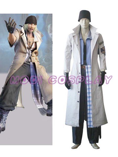 Final Fantasy XIII FF 13 Snow Villiers Cosplay Costume