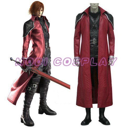 Final Fantasy VII Genesis Rhapsodos Cosplay Costume