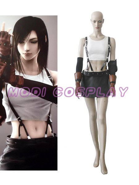 Final Fantasy VII Tifa Lockhart Cosplay Costume