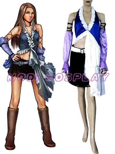 Final Fantasy Xii Yuna Lenne Song Cosplay Costume