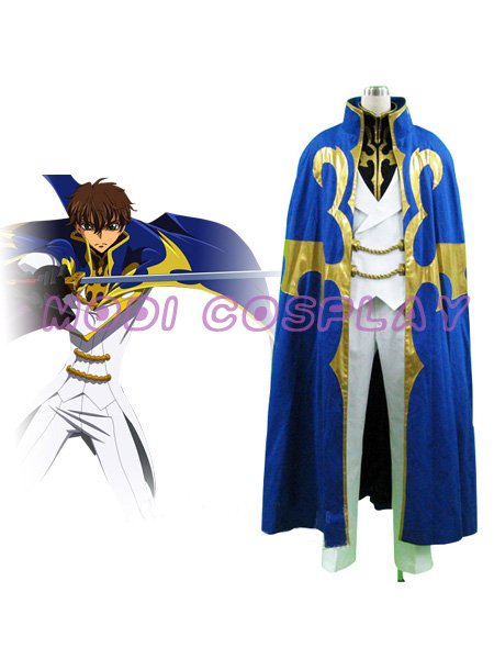 Code Geass R2 SUZAKU Cosplay Costume