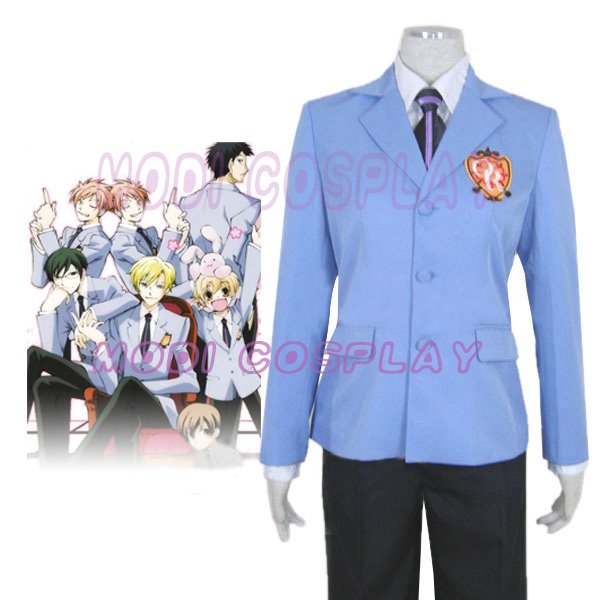 Ouran High School Host Club Anime Cosplay Costume