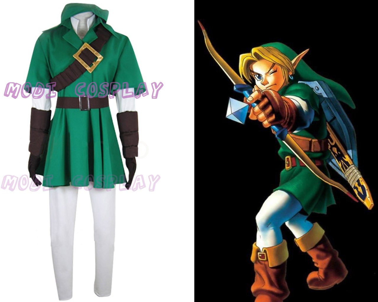 The Legend of Zelda Link Cosplay Costume£¬all size