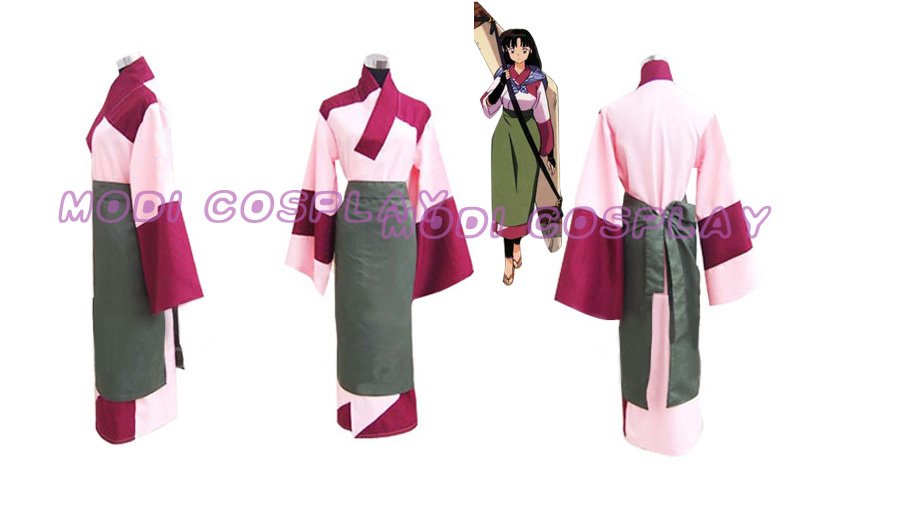 Inuyasha Sango Casual Wear Cosplay Costume,all size