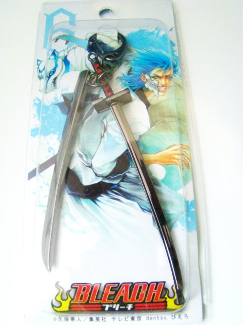 Bleach Sword Keychain Anime Cosplay High Quanlity B06-1