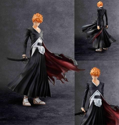 GEM Series Bleach Ichigo Kurosaki Bankai Vers. PVC Collection Figure