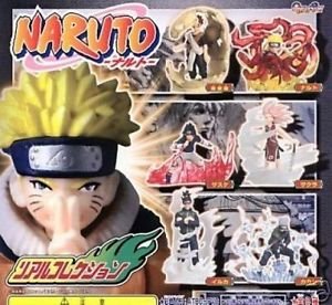 Naruto Gashapon Figure Part 1 Full Set of 6