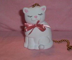 Cat kitty cat ceiling fan pulls (2) NIP
