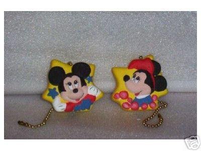 Mickey and Minnie Mouse ceiling fan pulls NEW full 3-D design (2)