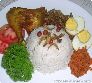Nasi Lemak Ayam Goreng