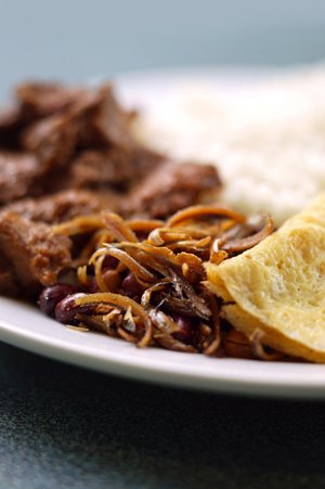 Nasi Lemak Daging Kambing