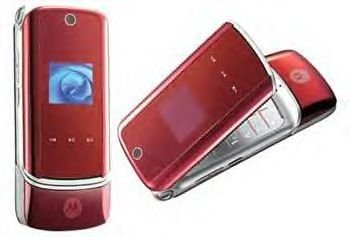 MOTOROLA KRZR K1 RED Unlocked GSM Phone