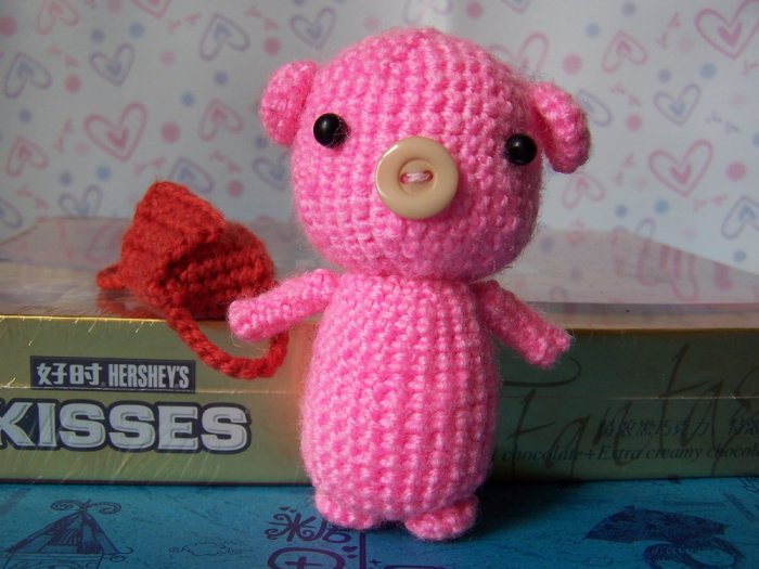 Amigurumi piggie