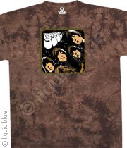 The Beatles -Rubber Soul Album - Tye Dye XXL Shirt
