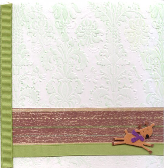 Holiday Greeting Card - "Reindeer at Play"
