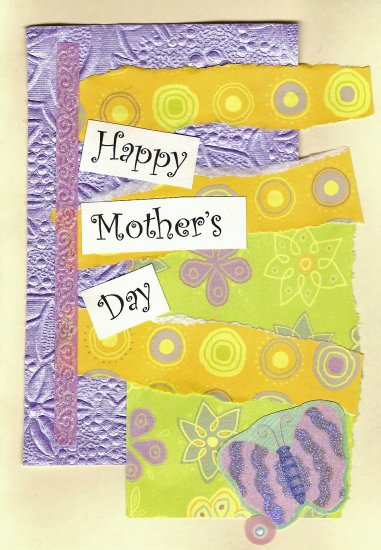 "Happy Mother's Day" Abstract Greeting Card