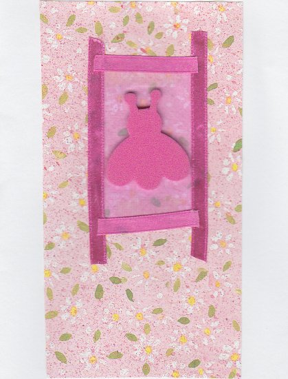 Pink Ladybug - All Occasion Handmade Greeting Card
