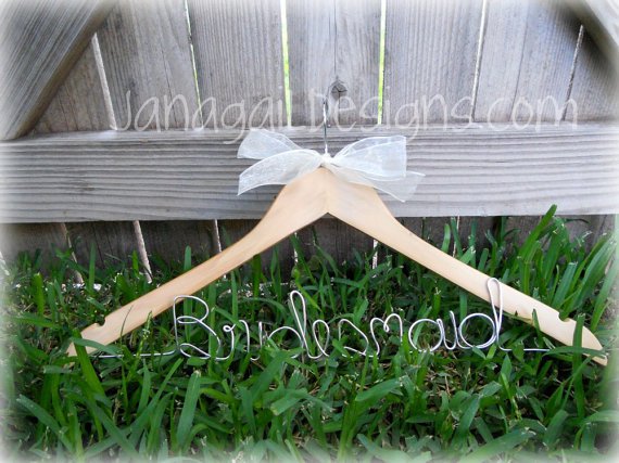 Personalized Wedding Dress Hanger
