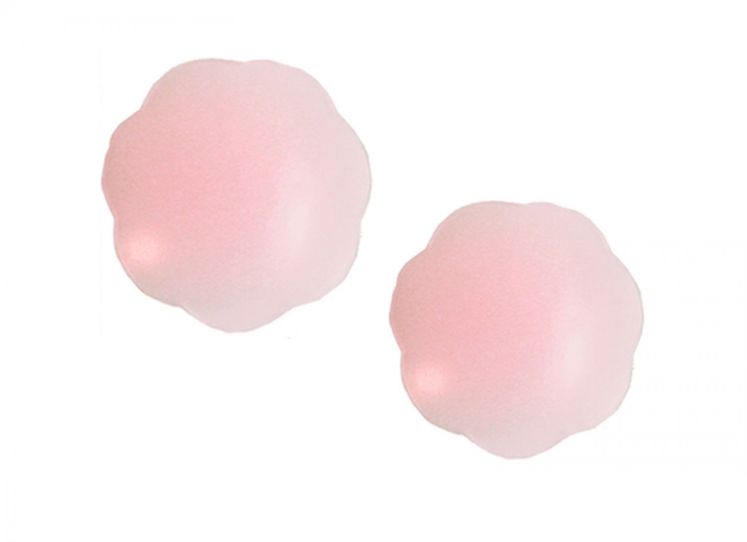 Braza Silicone Gel Petal Tops Reusable Nipple Covers 7900P, Pink
