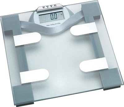 HealthSmart Glass Electronic Body Fat Scale