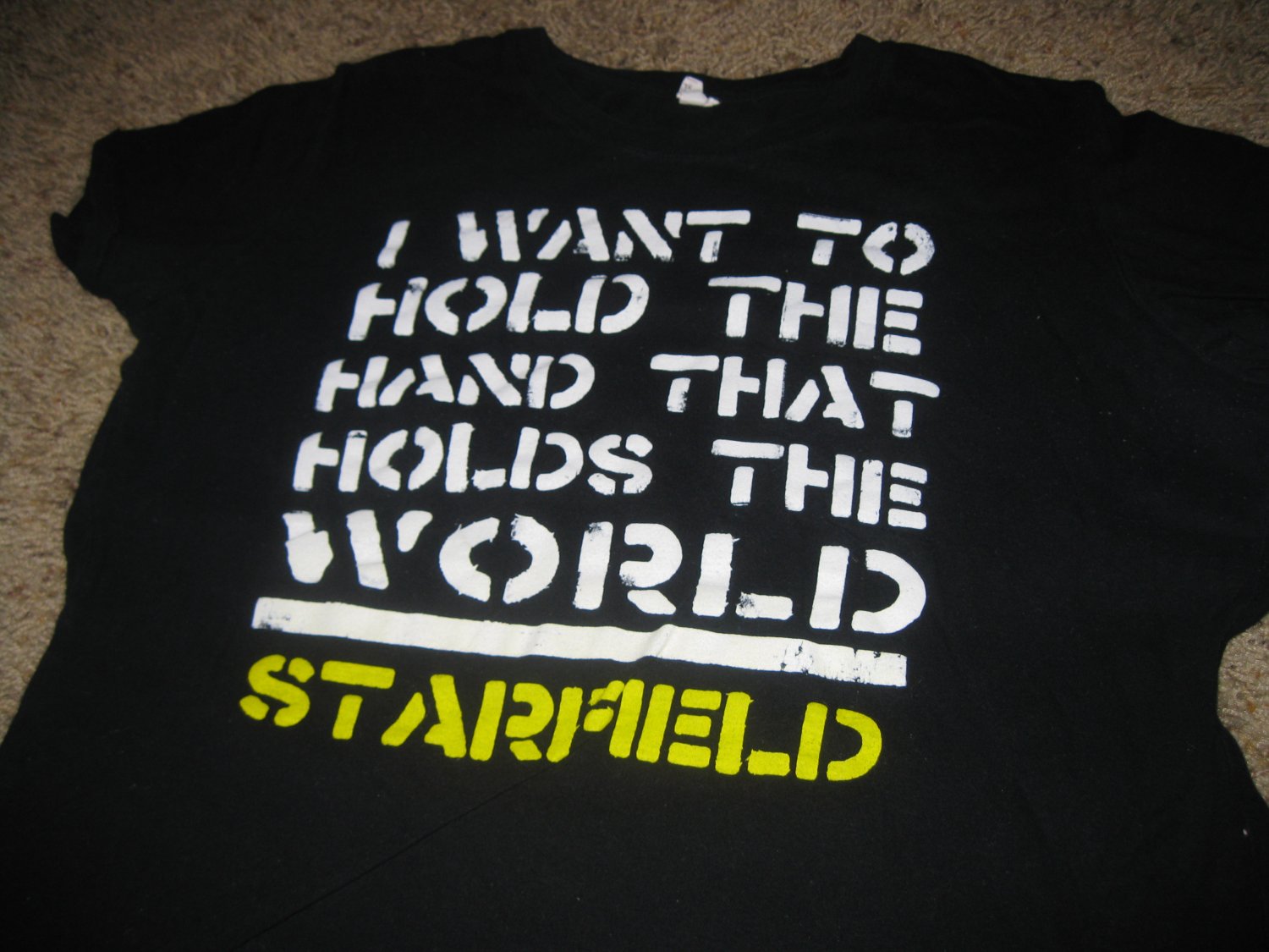 Starfield World Peace Shirt Size XL