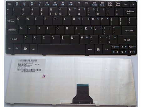 Acer Aspire One 751, 751H / Aspire 1410 (11.6"), Aspire 1810 Black keyboard